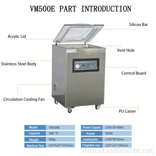 Brother Commercial Chamber Vacuum Sealer Machine